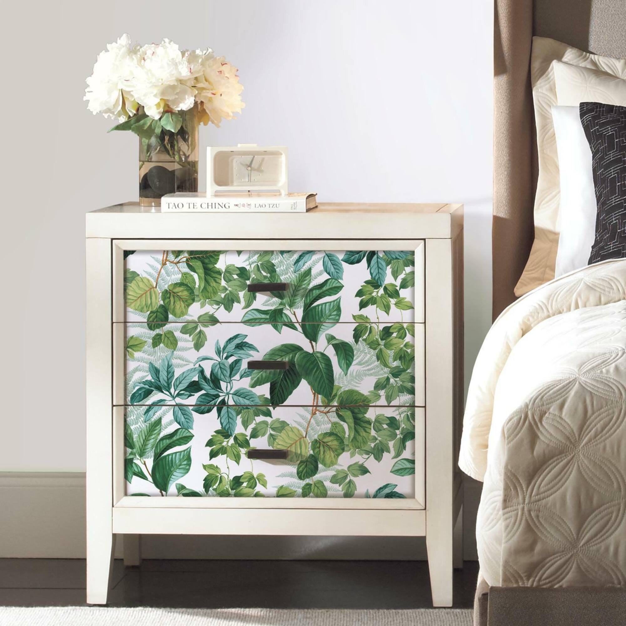 RoomMates Rainforest Leaves Peel & Stick Wallpaper
